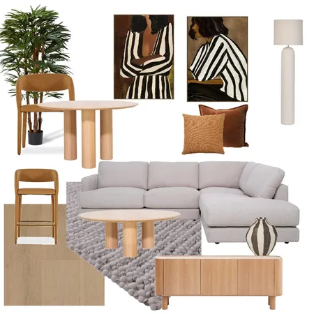 Lagoon - living Interior Design Mood Board by MintEquity