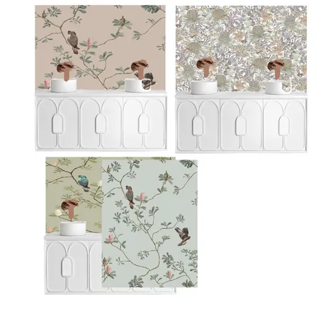 wallpaper Interior Design Mood Board by by Jenelle Suarez