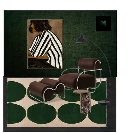 mb lounge chair logo Interior Design Mood Board by Pauline Buchanan