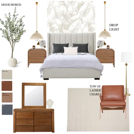 bed room moodbored Interior Design Mood Board by tabarani