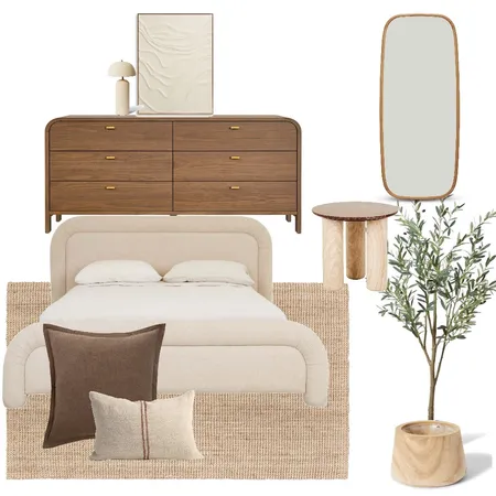 Bedroom Interior Design Mood Board by Emily Fox