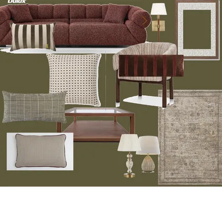 Lounge olive Interior Design Mood Board by aliya