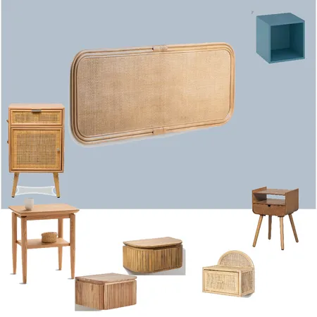 Chevet Interior Design Mood Board by NessK
