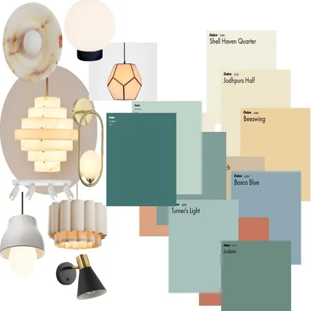 The Urban Honey Hive Interior Design Mood Board by sarah.murthy