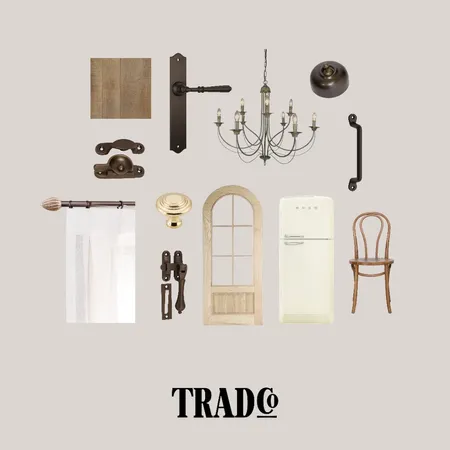 The Coach House Interior Design Mood Board by TradCo