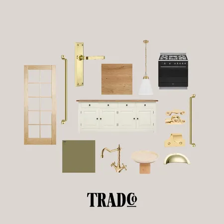 Mosswood Farmhouse Interior Design Mood Board by TradCo