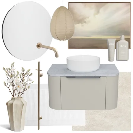 Scandi Muse | Santos with Oxford Mirror Interior Design Mood Board by Timberline
