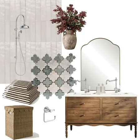 Bathroom Interior Design Mood Board by gbildstien