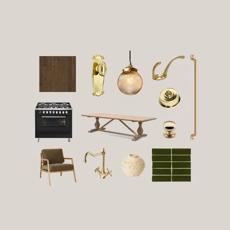 Traditional Cottage Interior Design Mood Board by TradCo