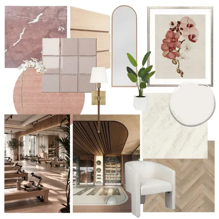 Studio Forme Pilates Interior Design Mood Board by Tia Rose Interiors