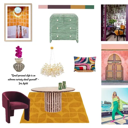 Eclectic Mood Board Interior Design Mood Board by lizkersley@gmail,com