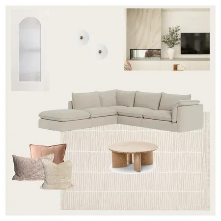 Media room - relaxed Australian Interior Design Mood Board by ZURE