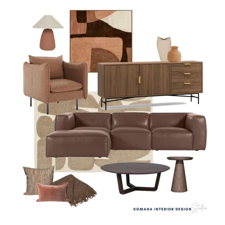 Project - CocoLuxe Living Interior Design Mood Board by Komaha Interior Design