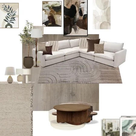 NEW HOME - Lounge Art Interior Design Mood Board by Carley Design Studio