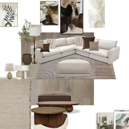 NEW HOME - Lounge Art Interior Design Mood Board by Carley Design Studio