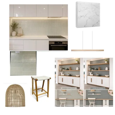 Kit Kat Splash Back Tile Look 2 Interior Design Mood Board by harstonr