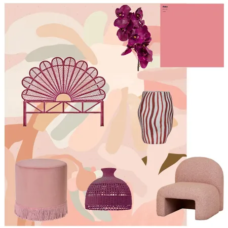 Fuschia Interior Design Mood Board by interiorology