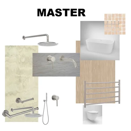 MASTER & ENSUITE Interior Design Mood Board by FMA INTERIORS