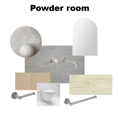 powder room Interior Design Mood Board by FMA INTERIORS