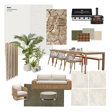 Outdoor Living Interior Design Mood Board by bellagibbons.design