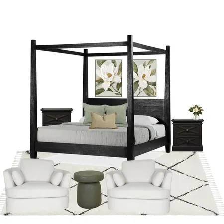 Main Bedroom Interior Design Mood Board by Sam’s Styled Living