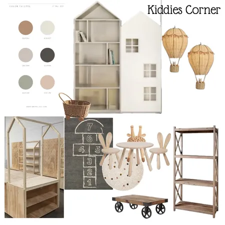 Kiddies Corner Interior Design Mood Board by otjiwa@gmail.com