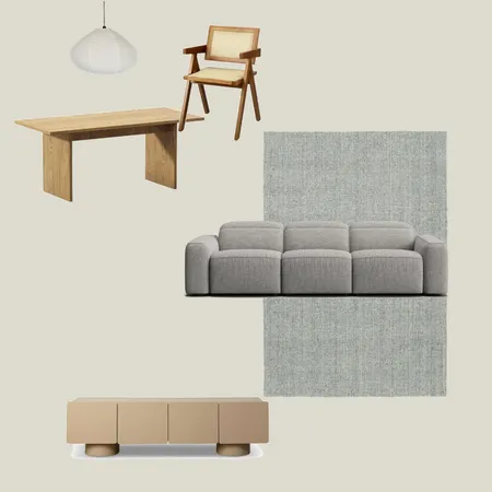 Living/Dining Interior Design Mood Board by c_laretriffett