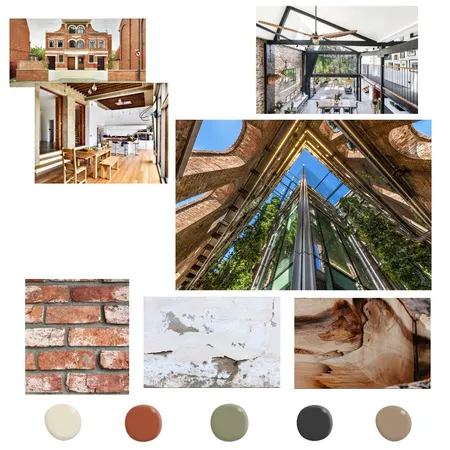 Brand Identity Interior Design Mood Board by OMBRUK