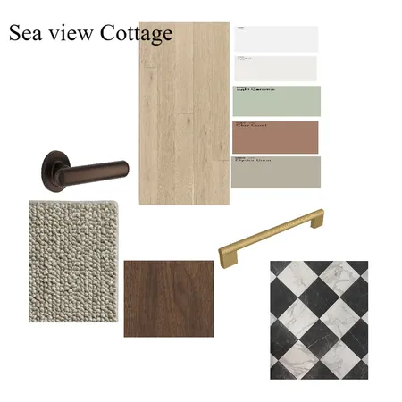 sea view cottage Interior Design Mood Board by jenniferD