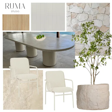 Hornick Residence - Alfresco Interior Design Mood Board by Ruma Studio