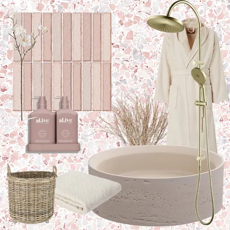 Blush & Bloom Interior Design Mood Board by Sanctuary Makers