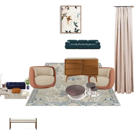 Mike E. Livingroom Interior Design Mood Board by Timea