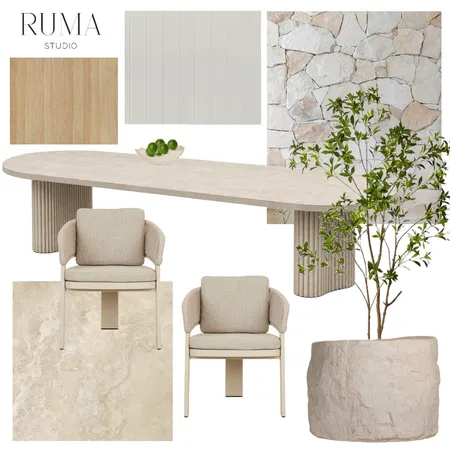 Hornick Residence - Alfresco Interior Design Mood Board by Ruma Studio