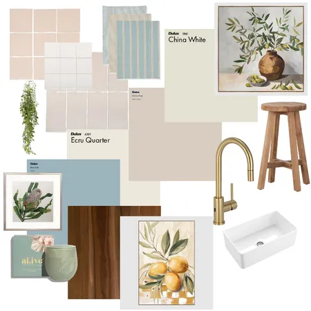 Kitchen Reno Interior Design Mood Board by Fabsee