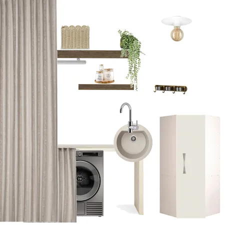 leanyer reno no demo laundry pantry Interior Design Mood Board by Sonya Ditto