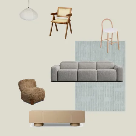Living/Dining Interior Design Mood Board by c_laretriffett