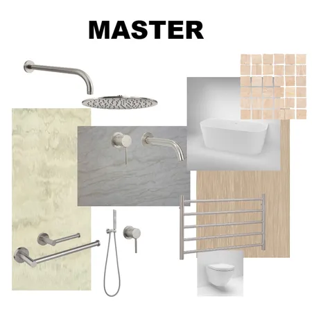 MASTER & ENSUITE Interior Design Mood Board by FMA INTERIORS
