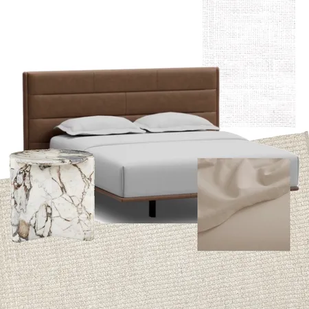 NUSA Villas Master Bedroom Interior Design Mood Board by Restyled Interiors
