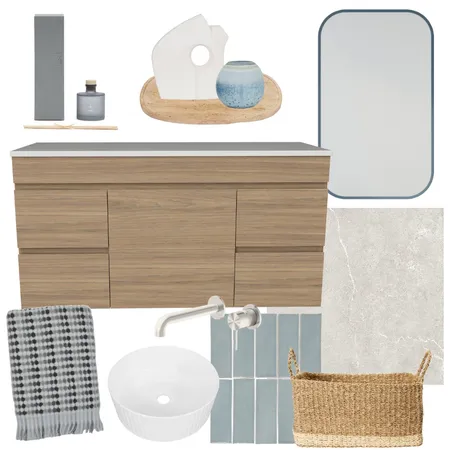 Tide & Timber | Bargo with Jazz Arch Frame Mirror Interior Design Mood Board by Timberline