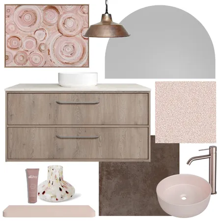 Hot Chocolate | Taro with Melody Mirror Interior Design Mood Board by Timberline