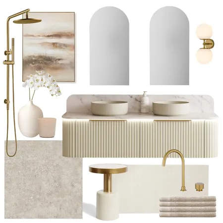 Soft Luxe Edit | Santos with Church Mirrors Interior Design Mood Board by Timberline