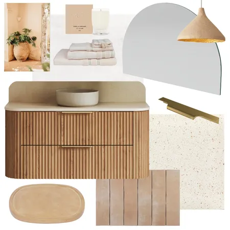 Mediterranean | Socoa with Melody Mirror Interior Design Mood Board by Timberline