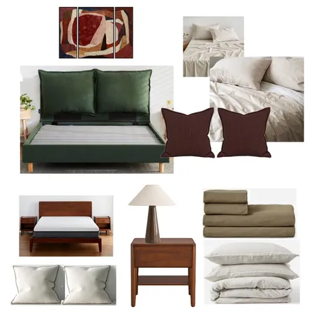 New Bedroom Interior Design Mood Board by Tivoli Road Interiors