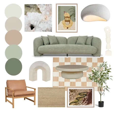 Terrace Concept Option 2- softer palette Interior Design Mood Board by MichelleGulliver