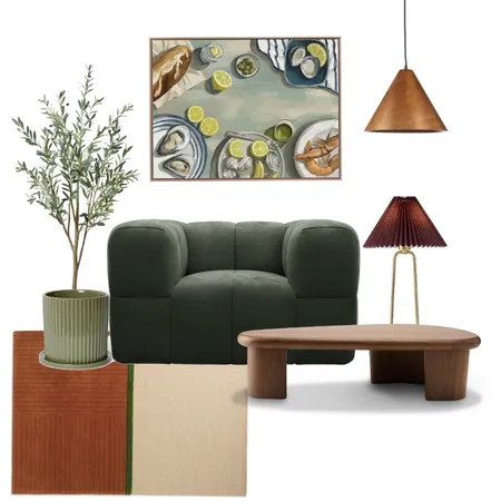 Olive & Umber Interior Design Mood Board by Home Studio by Sumedha