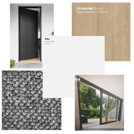 Flooring, walls, entrance door Interior Design Mood Board by KC