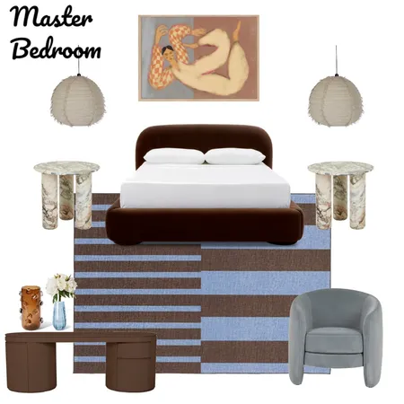 Master Bedroom Interior Design Mood Board by instyle_byrhi@outlook.com