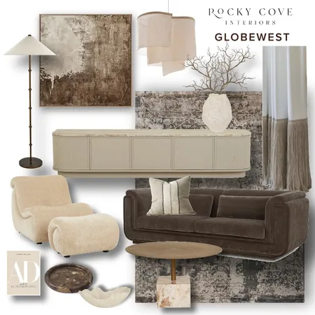 Rocky Cove x Globe West Interior Design Mood Board by Rocky Cove Interiors