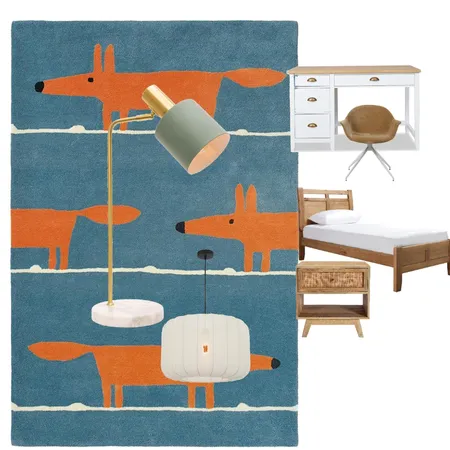 Cuarto Niño 10 años Interior Design Mood Board by FrancoDL93