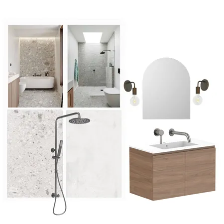 Bath St - Guest Bathroom Interior Design Mood Board by First Page Design